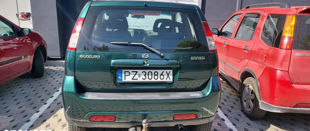 Suzuki Ignis cena 4900 przebieg: 182500, rok produkcji 2000 z Wronki małe 79